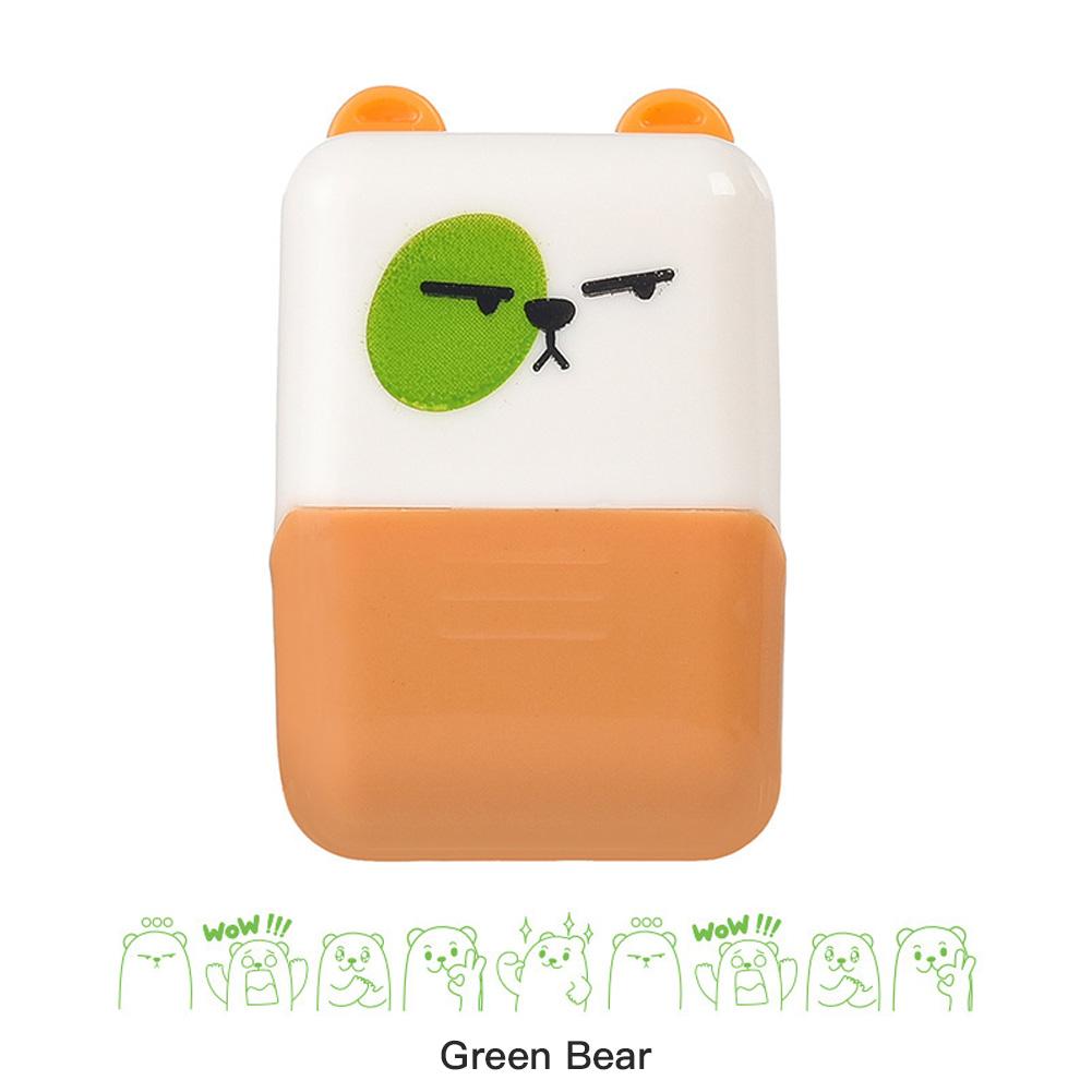 Cute Animals Cartoon Rolling Stamp DIY Graffiti Seal Handbook Journal Stationery Drawing Painting Gifts Green Bear
Cute Animals Cartoon Rolling Stamp DIY Graffiti Seal Handbook Journal Stationery Drawing Painting Gifts Green Bear