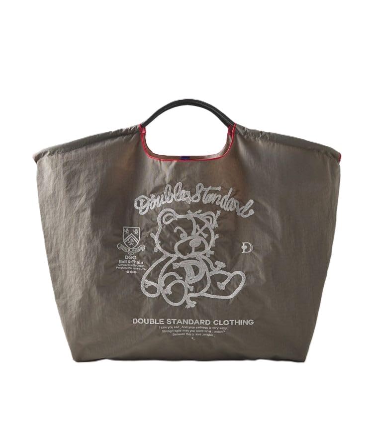 Double Standard Clothing Ball & Chain Rope Bear Shopping Bag, 0400-001-253, Women s, Gray, Free Size
Double Standard Clothing Ball & Chain Rope Bear Shopping Bag, 0400-001-253, Women s, Gray, Free Size