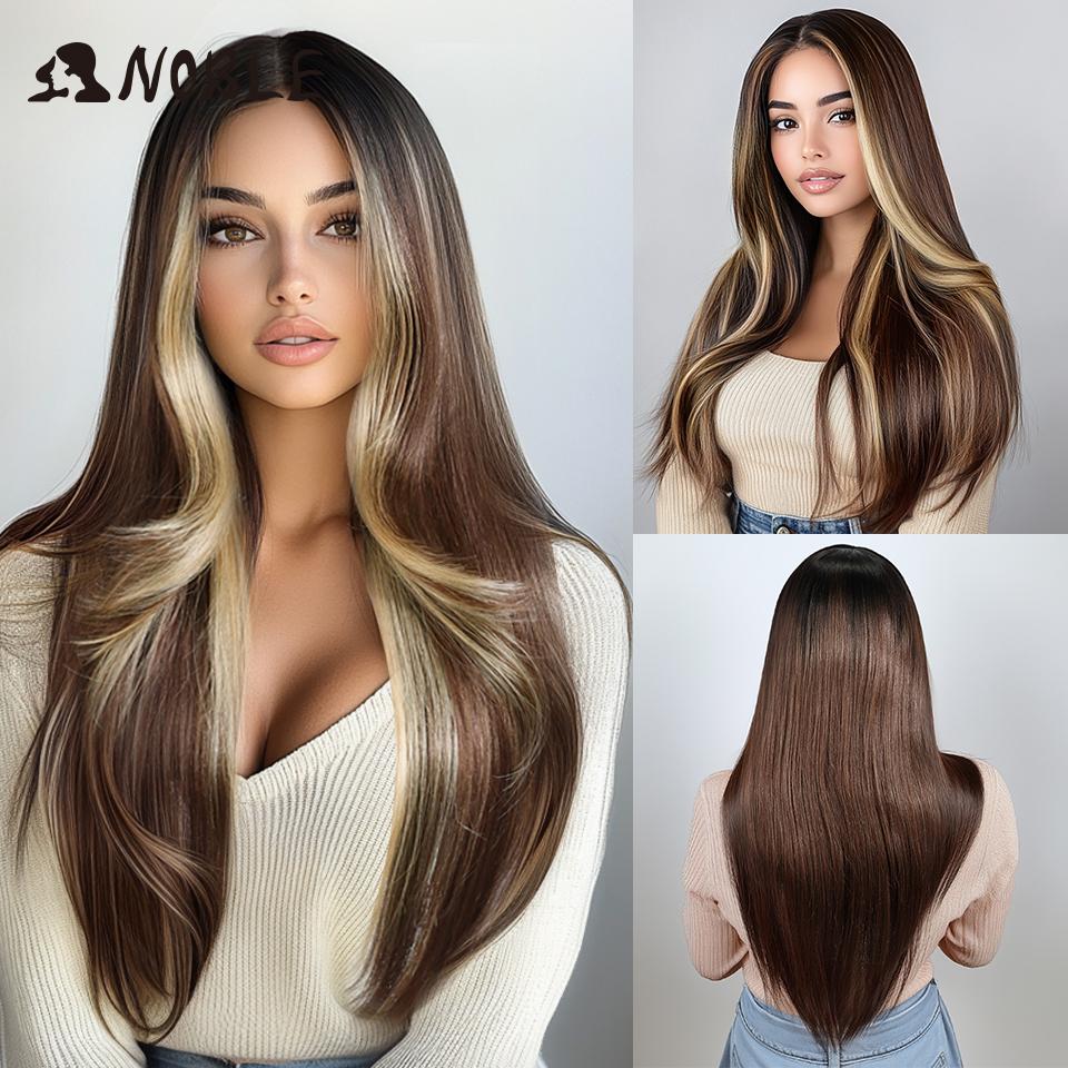 Noble HD Transparent 13X4 Lace Straight Wigs Synthetic Lace Wig 28 Inch Baby Hair Lace Frontal Wig Wave Lace Wig For Women Wig (as the picture,150%&28inches&Lace Front)
Noble HD Transparent 13X4 Lace Straight Wigs Synthetic Lace Wig 28 Inch Baby Hair Lace Frontal Wig Wave Lace Wig For Women Wig (as the picture,150%&28inches&Lace Front)