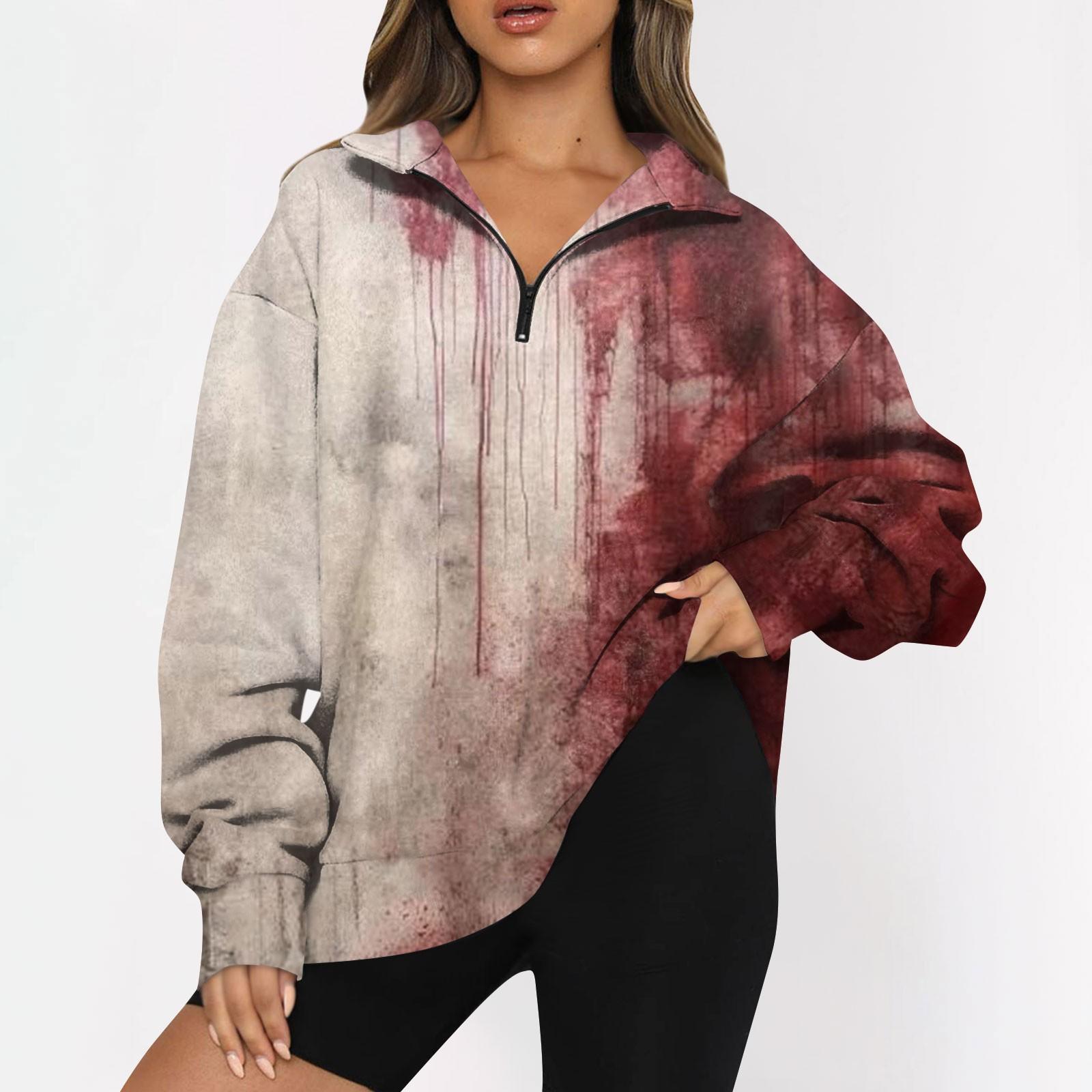 Женский свитер с застежкой-молнией 1/4, свитшот с длинным рукавом, с принтом и заниженной линией плеч, модная толстовка с капюшоном XXXL
Женский свитер с застежкой-молнией 1/4, свитшот с длинным рукавом, с принтом и заниженной линией плеч, модная толстовка с капюшоном XXXL