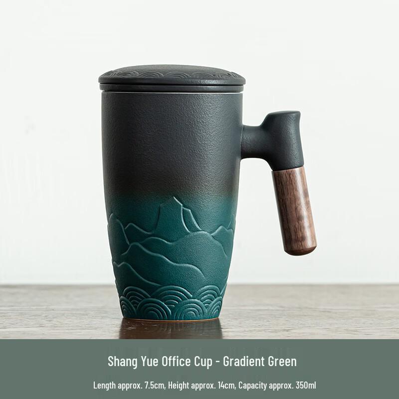 OLOEY Ceramic Mug with Wooden Handle
OLOEY Ceramic Mug with Wooden Handle