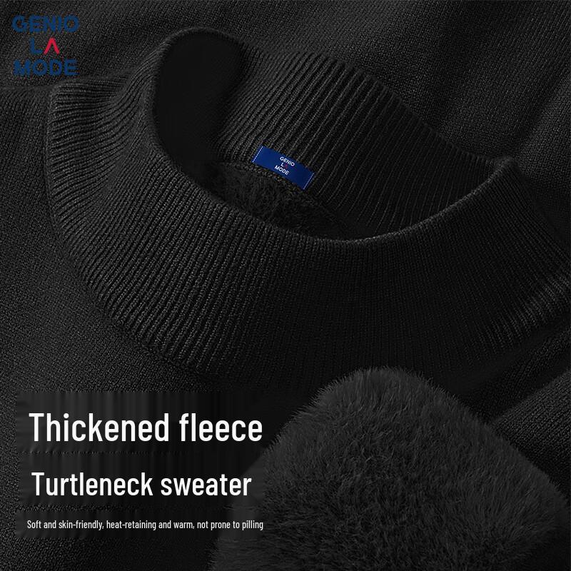 GENIOLAMODE Men s Fleece Lined Half-Turtleneck Sweater 2XL
GENIOLAMODE Men s Fleece Lined Half-Turtleneck Sweater 2XL