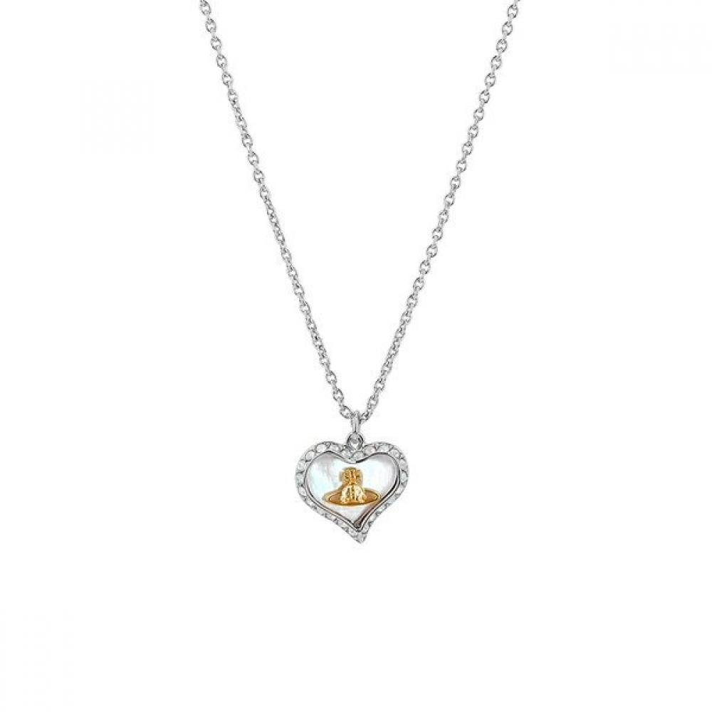 Vivienne Westwood Petra Heart Necklace 63020103 63020103 02P556
Vivienne Westwood Petra Heart Necklace 63020103 63020103 02P556