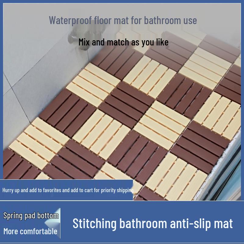 Waterproof Non-Slip Interlocking Floor Mat for Pools, Bathrooms, Kitchens, and Showers 30*30*2.0 cm
Waterproof Non-Slip Interlocking Floor Mat for Pools, Bathrooms, Kitchens, and Showers 30*30*2.0 cm