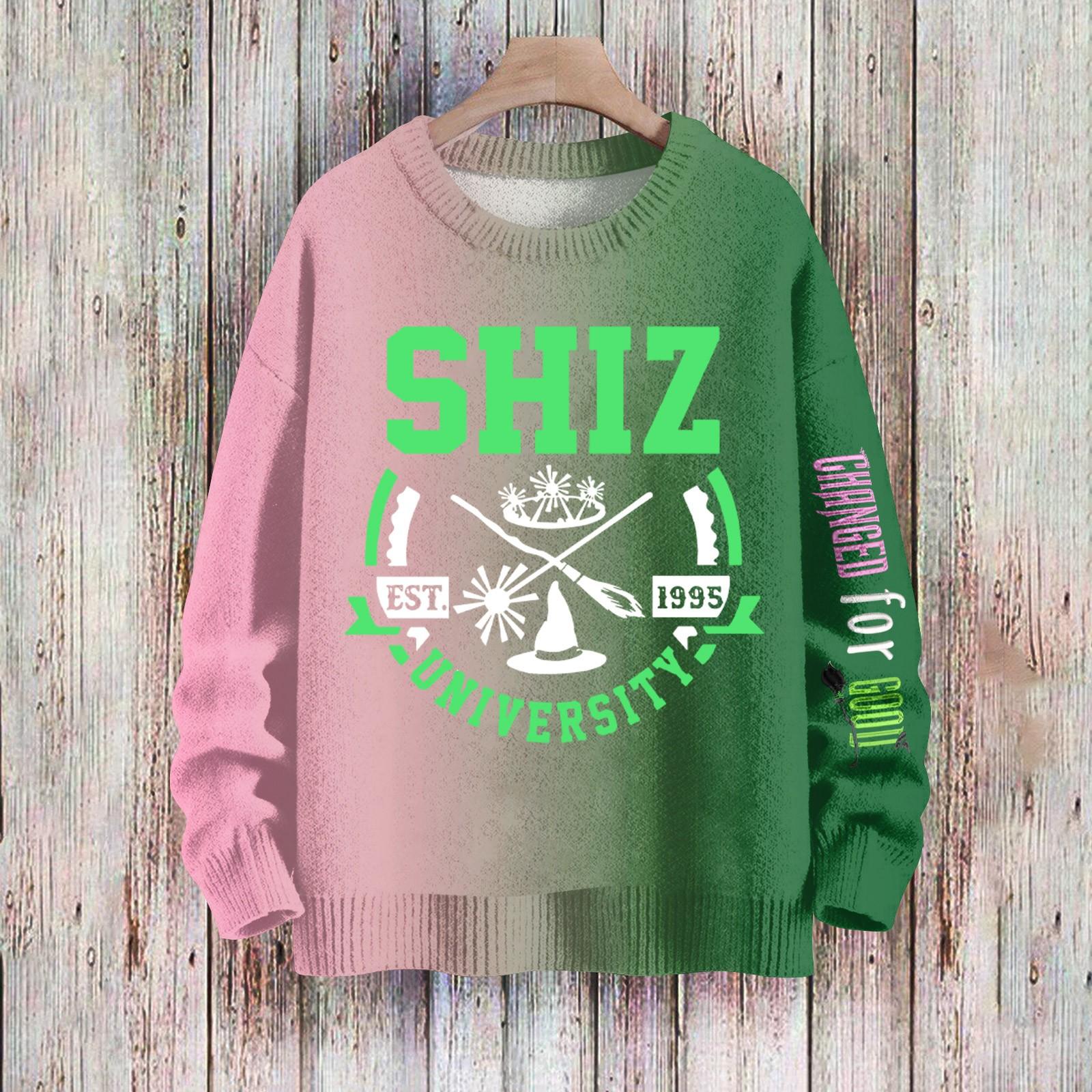 Женский модный повседневный шерстяной трикотажный топ с круглым вырезом и длинным рукавом с принтом, свободный трикотажный топ S
Женский модный повседневный шерстяной трикотажный топ с круглым вырезом и длинным рукавом с принтом, свободный трикотажный топ S