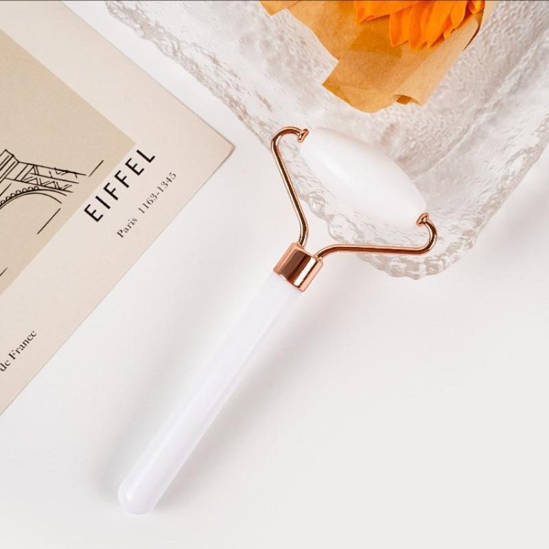 Single-head Jade Massager Roller Resin Facial and Eye Special Full-body Beauty Single-head Ball Massage Stick White massage roller
Single-head Jade Massager Roller Resin Facial and Eye Special Full-body Beauty Single-head Ball Massage Stick White massage roller