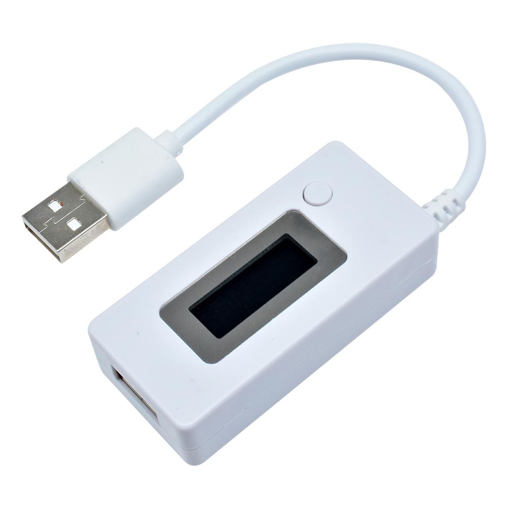 LCD Micro USB Зарядний пристрій Ємність батареї Тестер напруги Струм Метр Детектор + Резистор навантаження 2A/1A з перемикачем Вольтметр Амперметр білий
LCD Micro USB Зарядний пристрій Ємність батареї Тестер напруги Струм Метр Детектор + Резистор навантаження 2A/1A з перемикачем Вольтметр Амперметр білий