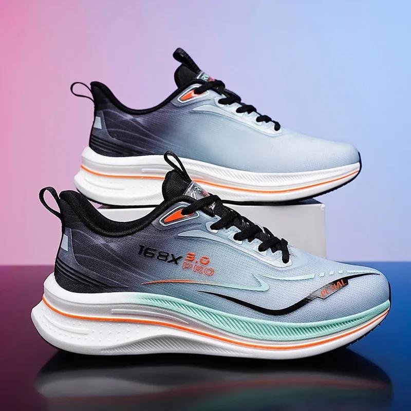 Carbon Plate Marathon Shoes Men Casual Athletic Shoes Premium Quality Running Shoes for Sports Lightweight Comfortable Athletic Gym Sneakers 38
Carbon Plate Marathon Shoes Men Casual Athletic Shoes Premium Quality Running Shoes for Sports Lightweight Comfortable Athletic Gym Sneakers 38