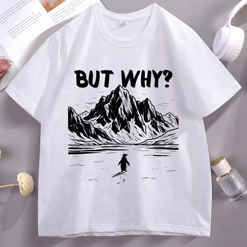 But Why Penguin Tshirt for Unisex Women Nihilist Penguin Unisextal Health Humor T Shirt Short Sleeve Round Neck Cotton Comfortable 4XL
But Why Penguin Tshirt for Unisex Women Nihilist Penguin Unisextal Health Humor T Shirt Short Sleeve Round Neck Cotton Comfortable 4XL