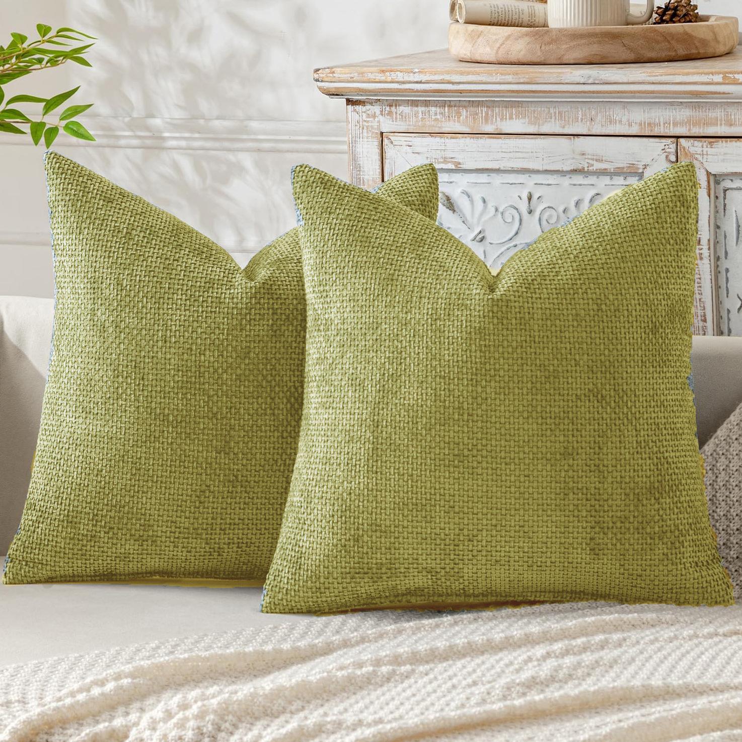 Solid Color Chenille Pillowcases 2pcs Set, Available in Multiple Colors, Suitable for Sofas, Bedding, Offices, Window Sills 2pcs 45X45 without core
Solid Color Chenille Pillowcases 2pcs Set, Available in Multiple Colors, Suitable for Sofas, Bedding, Offices, Window Sills 2pcs 45X45 without core