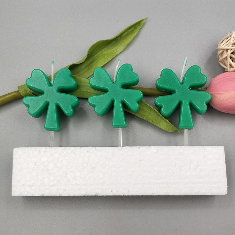 Personalized Cartoon Candle Birthday Cake Decoration Party Baking Four-leaf Clover Creative Plug-in Birthday Candle
Personalized Cartoon Candle Birthday Cake Decoration Party Baking Four-leaf Clover Creative Plug-in Birthday Candle