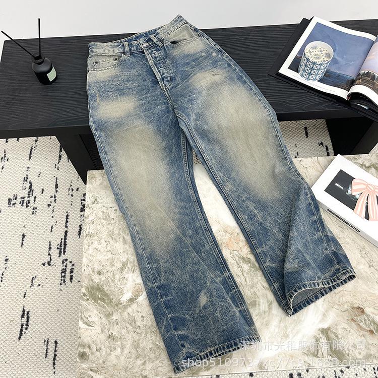 2021 Distressed Snowflake Wash Jeans Small синий
2021 Distressed Snowflake Wash Jeans Small синий