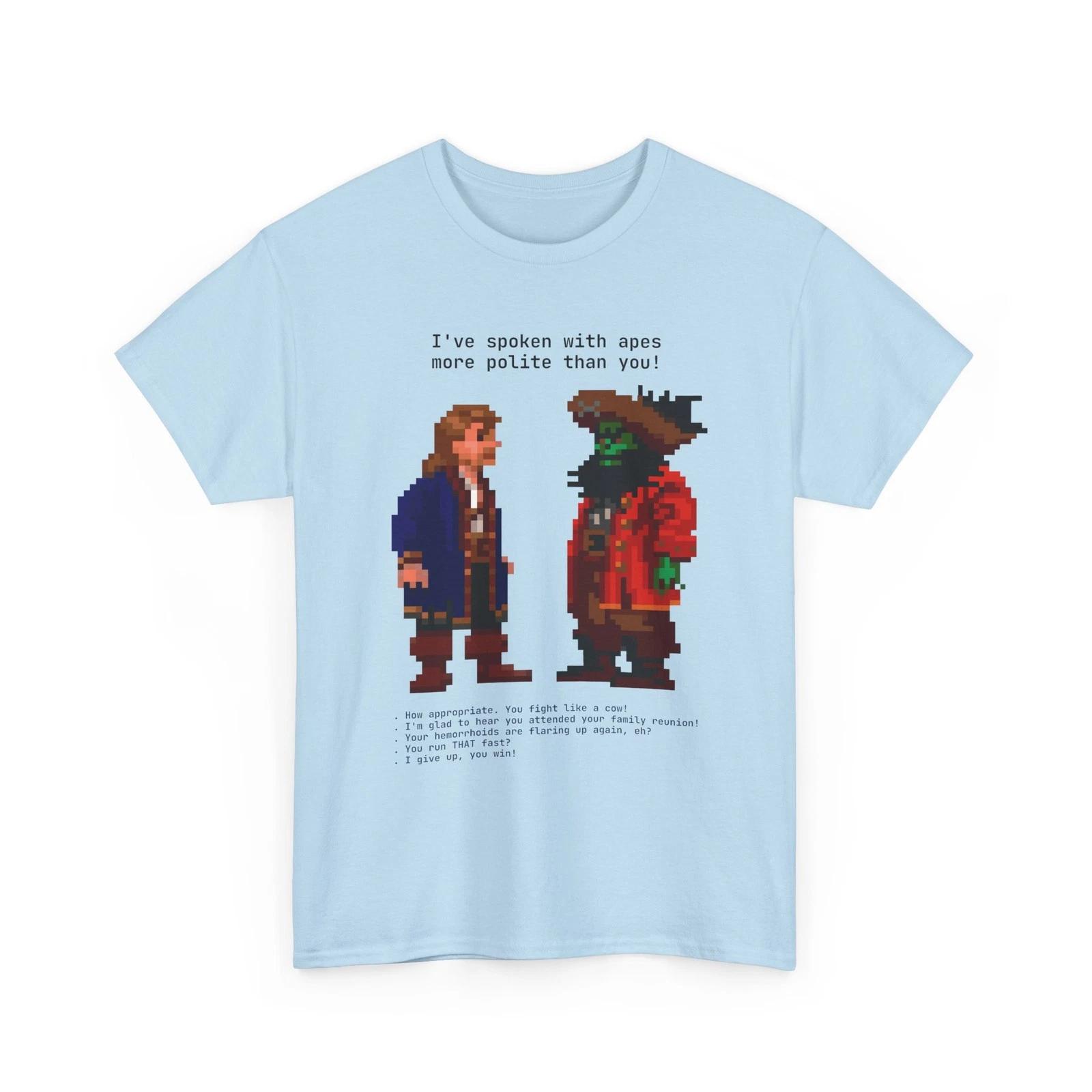 T-shirt Guybrush Threepwood & LeChuck in Monkey Island 100% cotton L
T-shirt Guybrush Threepwood & LeChuck in Monkey Island 100% cotton L