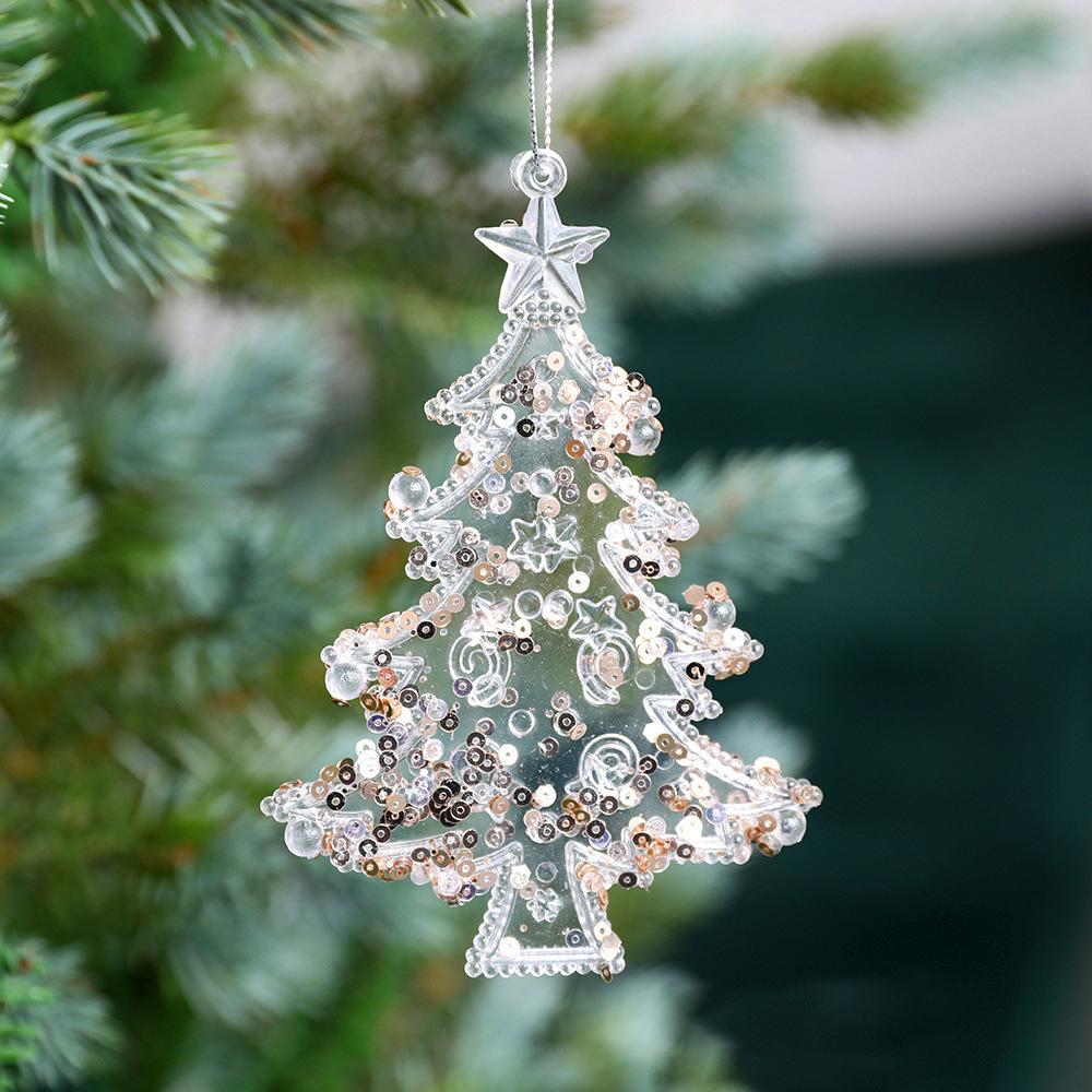 Christmas Tree Decoration Elk Dancer Angel Wing Snowflake Acrylic Xmas Pendant with Sticky Glitter 2024 New Year 1PCs
Christmas Tree Decoration Elk Dancer Angel Wing Snowflake Acrylic Xmas Pendant with Sticky Glitter 2024 New Year 1PCs