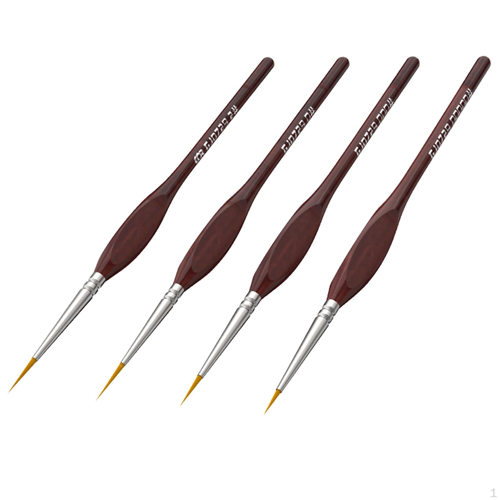 Миниатюрные щетки с нейлоновой щетиной ing для хобби, набор строительных инструментов, ремонт и фиксация 4pcs style 2
Миниатюрные щетки с нейлоновой щетиной ing для хобби, набор строительных инструментов, ремонт и фиксация 4pcs style 2