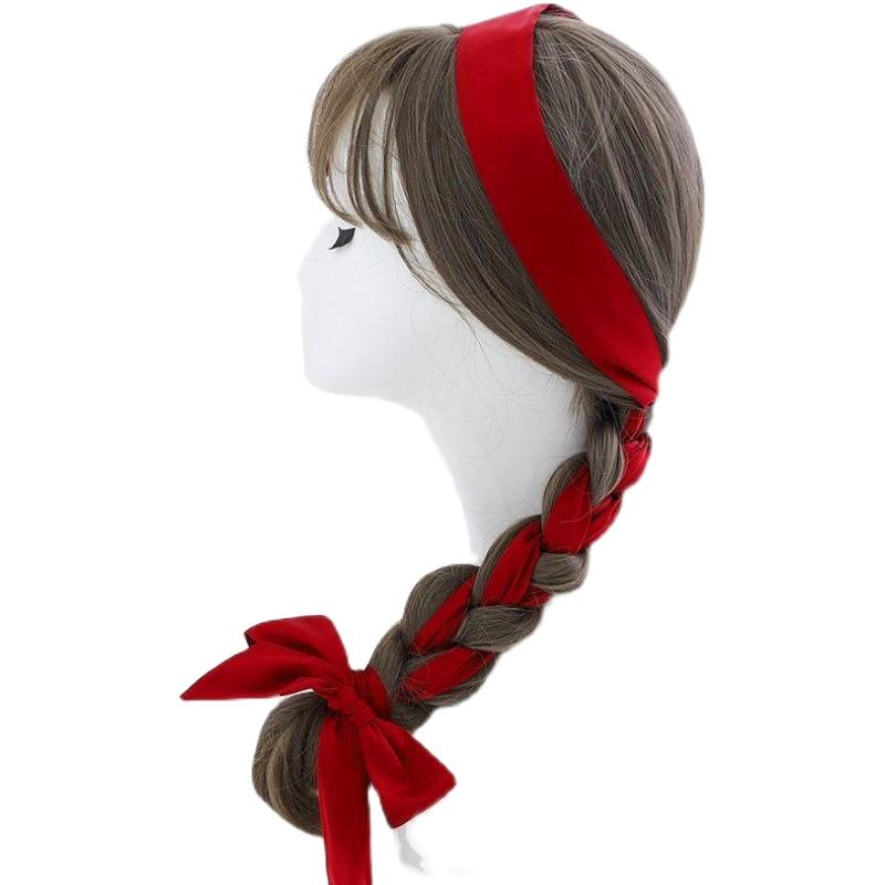 1Pc Cloth Versatile Solid Color Festive Headband Multipurpose Silk Scarf Neck Ornament Silk Ribbon D чёрный
1Pc Cloth Versatile Solid Color Festive Headband Multipurpose Silk Scarf Neck Ornament Silk Ribbon D чёрный