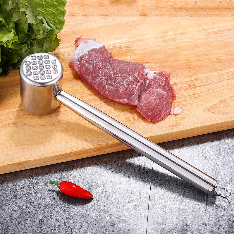 Молоток для мяса, бытовой молоток для отбивания мяса из нержавеющей стали, молоток для приготовления говядины, курицы, более свободный инструмент для мясного соуса, кухонные инструменты
Молоток для мяса, бытовой молоток для отбивания мяса из нержавеющей стали, молоток для приготовления говядины, курицы, более свободный инструмент для мясного соуса, кухонные инструменты