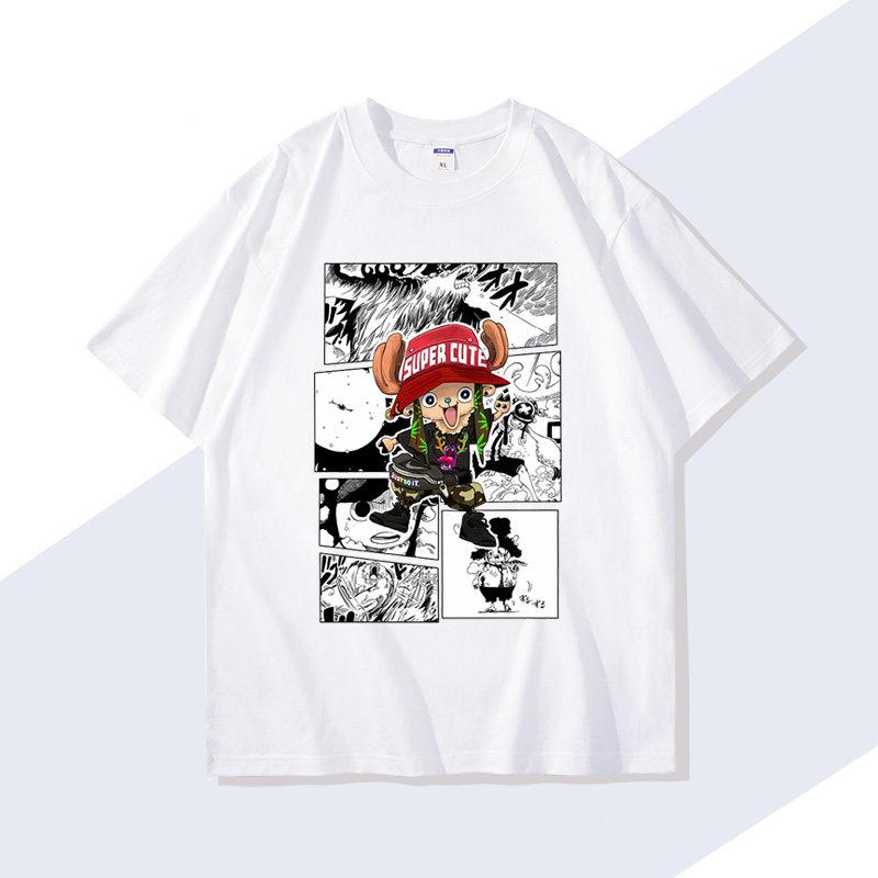 Summer 2026 One Piece Tony Tony Jabba Street Cool Comic Book Themed 100 Cotton Printed Loose Tshirt for Boys and Girls S
Summer 2026 One Piece Tony Tony Jabba Street Cool Comic Book Themed 100 Cotton Printed Loose Tshirt for Boys and Girls S