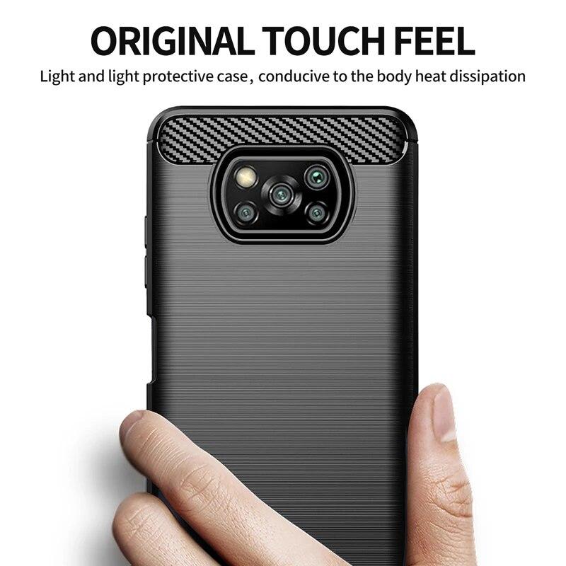 Для Xiaomi Poco X3 Pro чехол F3 M3 M2 F2 Pro X2 F1 противоударный бампер Мягкий резиновый чехол из углеродного волокна из ТПУ Poco X3 NFC
Для Xiaomi Poco X3 Pro чехол F3 M3 M2 F2 Pro X2 F1 противоударный бампер Мягкий резиновый чехол из углеродного волокна из ТПУ Poco X3 NFC