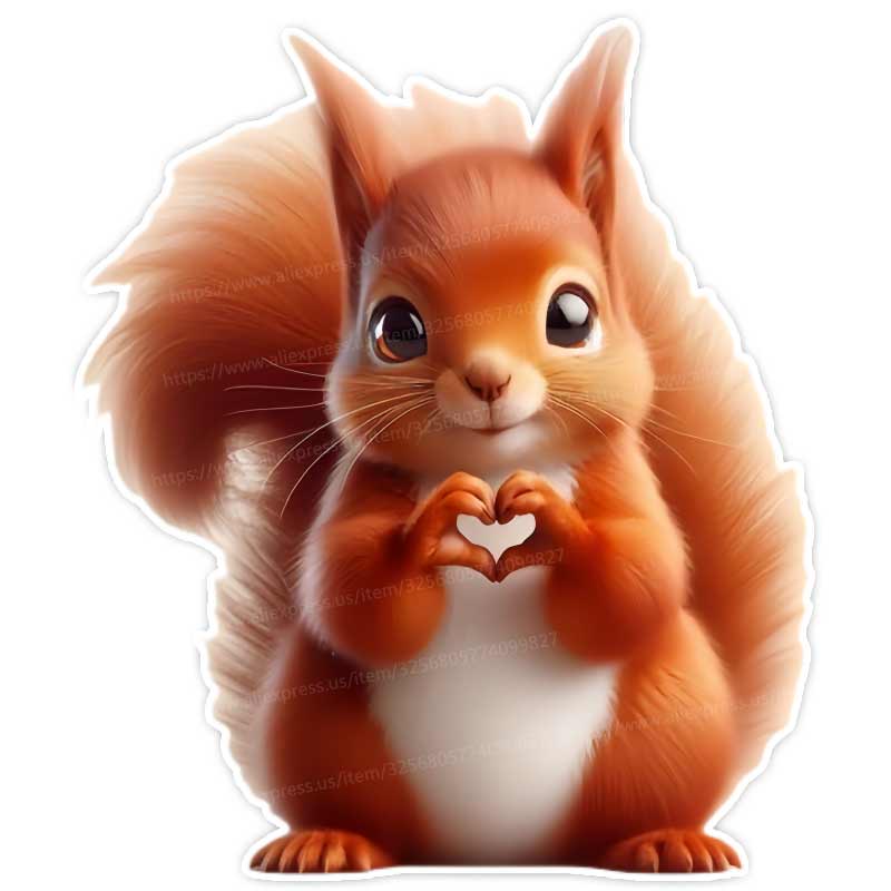 Cute Little Animals Than Hearts Car Sticker Vinyl Decal Waterproof Rear Window Motorcycle Camper Bumper Truck Laptop Decoration Y162 D-15cm Longest Side
Cute Little Animals Than Hearts Car Sticker Vinyl Decal Waterproof Rear Window Motorcycle Camper Bumper Truck Laptop Decoration Y162 D-15cm Longest Side
