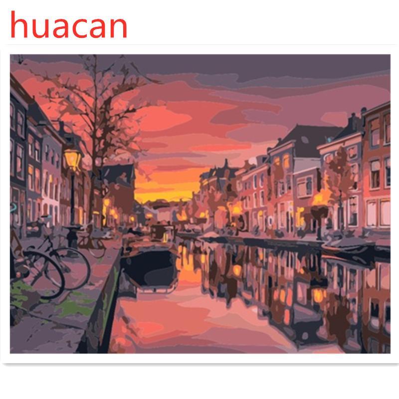 Huacan DIY Paint Пейзаж По номерам Набор масляной живописи Холст DIY Масляная живопись По номерам Настенные украшения для дома Подарки Искусство и хобби
Huacan DIY Paint Пейзаж По номерам Набор масляной живописи Холст DIY Масляная живопись По номерам Настенные украшения для дома Подарки Искусство и хобби