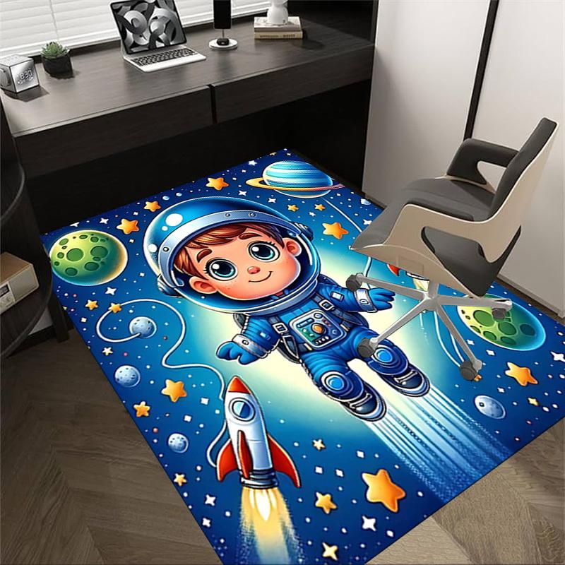 1PC space explorer astronaut Anti-slip carpet, suitable for Office, bedroomand playrooms. It can also be used as a sofa footrest cover-W100 60cm by 90cm
1PC space explorer astronaut Anti-slip carpet, suitable for Office, bedroomand playrooms. It can also be used as a sofa footrest cover-W100 60cm by 90cm