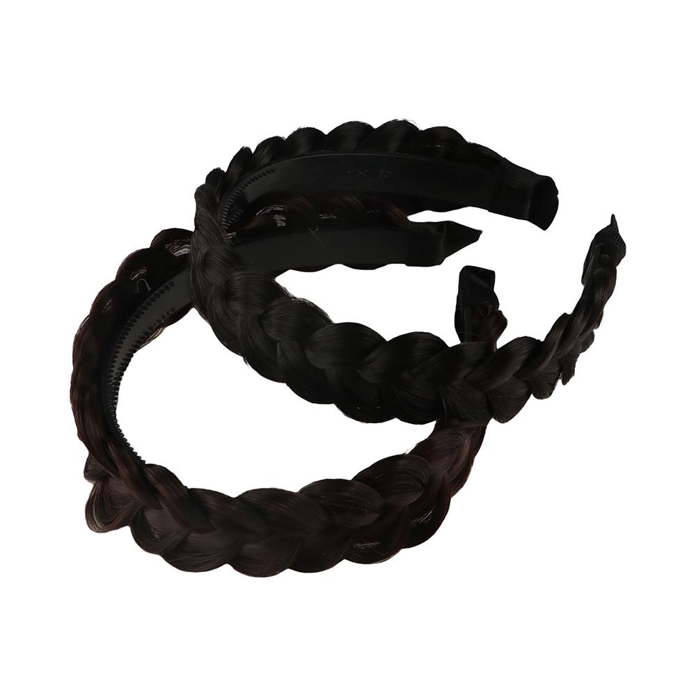 Wide Fishbone Braids Hairbands Korean Retro Head Hoop Wig Twist Headbands for Women коричневий
Wide Fishbone Braids Hairbands Korean Retro Head Hoop Wig Twist Headbands for Women коричневий