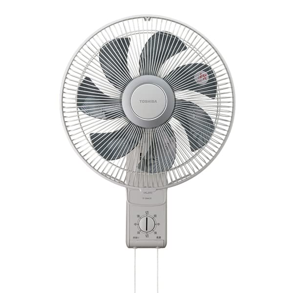 Toshiba Wall Hanging Fan 7 Blades Air Volume Adjustment Swing Body String Switch Light Gray TF-30HK25 (H)
Toshiba Wall Hanging Fan 7 Blades Air Volume Adjustment Swing Body String Switch Light Gray TF-30HK25 (H)