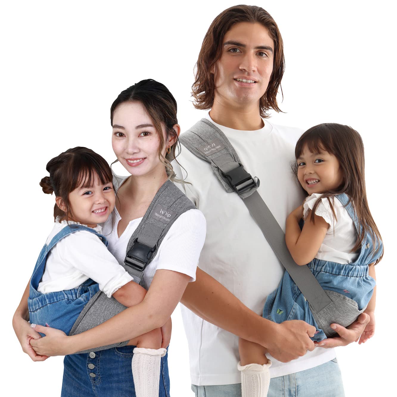 by childcare Ultra Lightweight and Compact 140g Hip Seat Baby Sling Carrier with Storage Bag Easy to Carry Over the Shoulder Sling for Sitting on the сірий колір
by childcare Ultra Lightweight and Compact 140g Hip Seat Baby Sling Carrier with Storage Bag Easy to Carry Over the Shoulder Sling for Sitting on the сірий колір