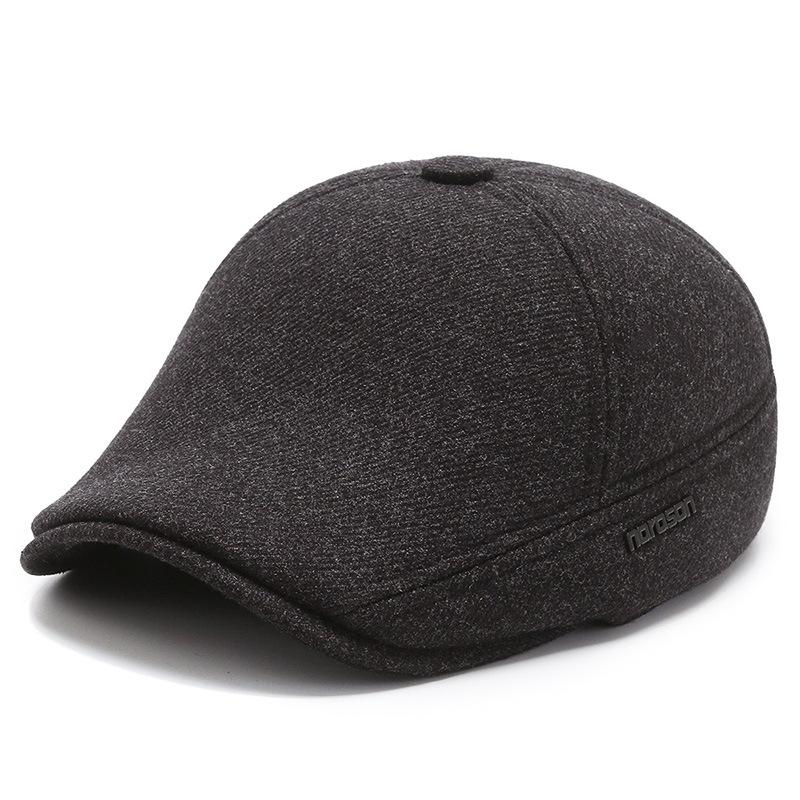 Осенне-зимняя мужская кепка с козырьком для людей среднего и пожилого возраста, толстая защитная кепка для защиты ушей, кепка для активного отдыха серый
Осенне-зимняя мужская кепка с козырьком для людей среднего и пожилого возраста, толстая защитная кепка для защиты ушей, кепка для активного отдыха серый