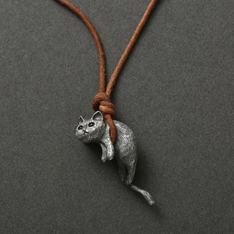 Cat Pendant Necklace Your Cat Master Couple Necklace for Women Men Creative Personality Jewelry Accessories Gift
Cat Pendant Necklace Your Cat Master Couple Necklace for Women Men Creative Personality Jewelry Accessories Gift