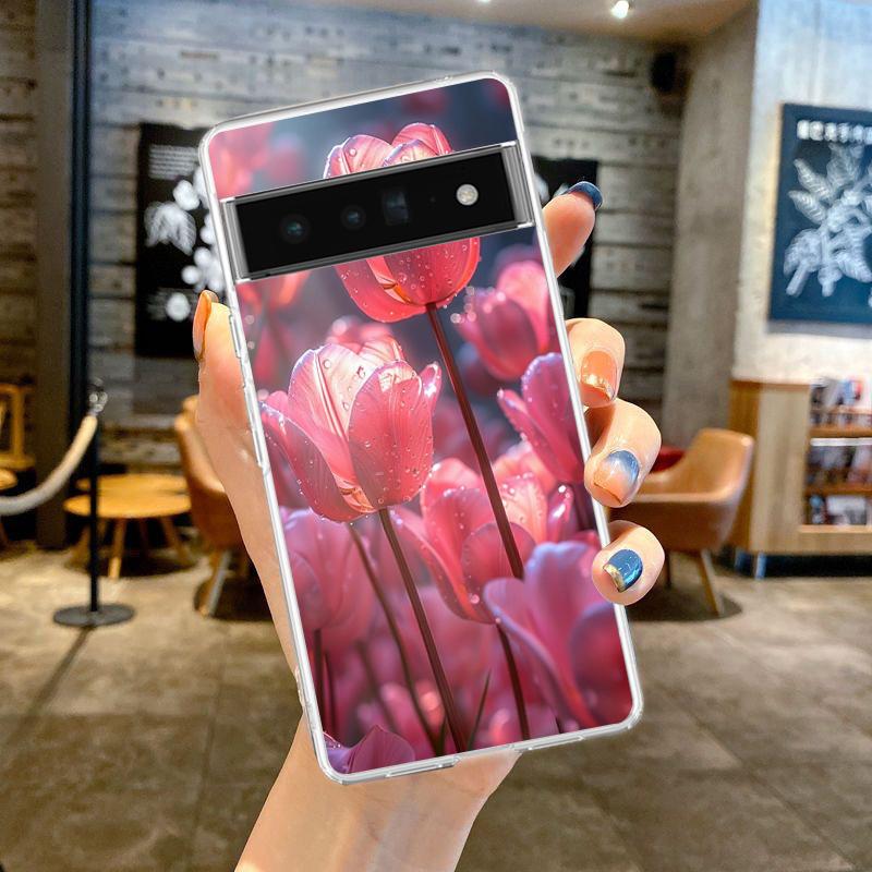 Tulip Phone Case Cover for Google Pixel 9 8 7 6 5 4 4XL Silicone 7A 6A 5A 4A 3A Pro XL 5G Transparent Shell Fundas Capas Bags Pixel 7
Tulip Phone Case Cover for Google Pixel 9 8 7 6 5 4 4XL Silicone 7A 6A 5A 4A 3A Pro XL 5G Transparent Shell Fundas Capas Bags Pixel 7