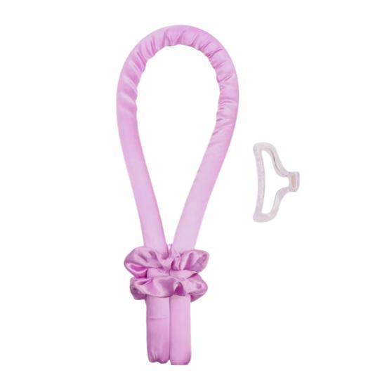 No Heat Hair Curling Rod Headband with 2 Scrunchies Claw Clip Overnight Sleeping Silk Ribbon Hair Curler Women Long Hair Curls Roller Styling Tool фіолетовий
No Heat Hair Curling Rod Headband with 2 Scrunchies Claw Clip Overnight Sleeping Silk Ribbon Hair Curler Women Long Hair Curls Roller Styling Tool фіолетовий