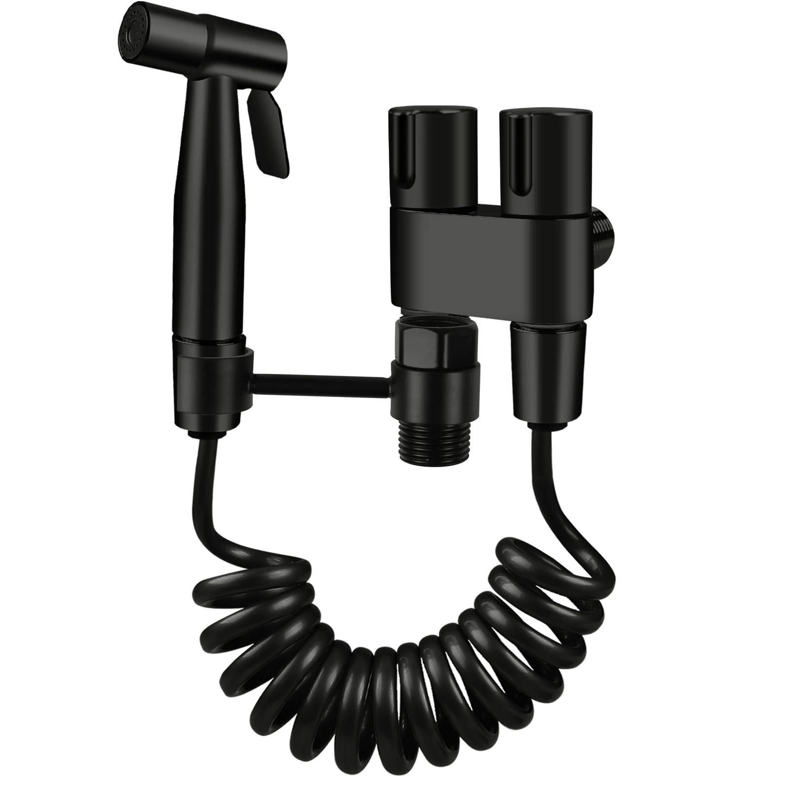 Handheld Stainless Steel Bidets Stainless Steel Bidet Sprayer Set 304 Grade Self-Cleaning Nozzle for Enhanced Bathroom Hygiene G1/2 чёрный
Handheld Stainless Steel Bidets Stainless Steel Bidet Sprayer Set 304 Grade Self-Cleaning Nozzle for Enhanced Bathroom Hygiene G1/2 чёрный