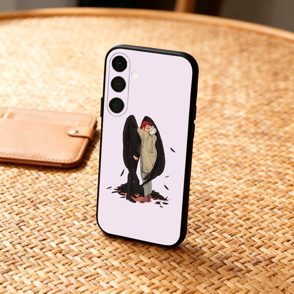 C-Comedy Absurdity Good O-Omens Phone Case For Samsung A73,72,71,A52,51,40,41,A22,A32,31,A13, Soft Black Shell Samsung a30 a20
C-Comedy Absurdity Good O-Omens Phone Case For Samsung A73,72,71,A52,51,40,41,A22,A32,31,A13, Soft Black Shell Samsung a30 a20