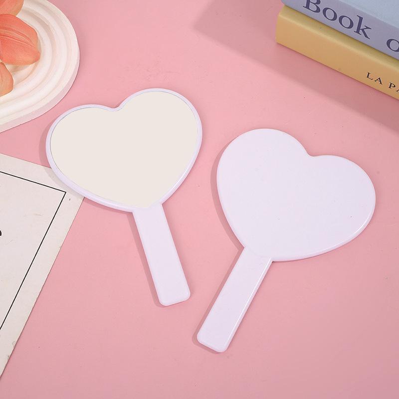 Heart-Shaped Handheld Makeup Mirror with Cute Handle - Customizable Gift for Girls 16×10.8 cm белый
Heart-Shaped Handheld Makeup Mirror with Cute Handle - Customizable Gift for Girls 16×10.8 cm белый