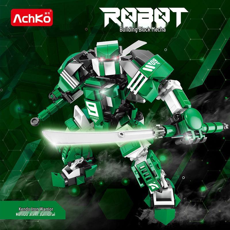 Блоки Aokey: Механический трансформирующийся воин - Развивающая игрушка для детей
Блоки Aokey: Механический трансформирующийся воин - Развивающая игрушка для детей