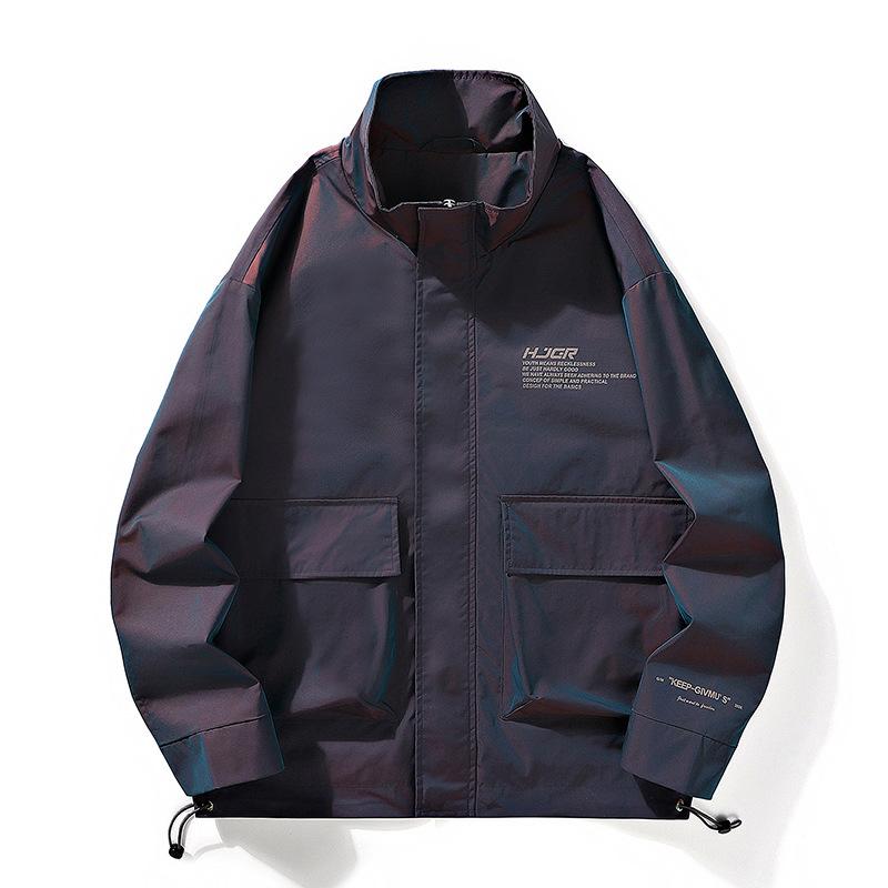 Осенняя новая мужская куртка с воротником-стойкой в корейском стиле, модная красочная повседневная универсальная куртка 4XL
Осенняя новая мужская куртка с воротником-стойкой в корейском стиле, модная красочная повседневная универсальная куртка 4XL