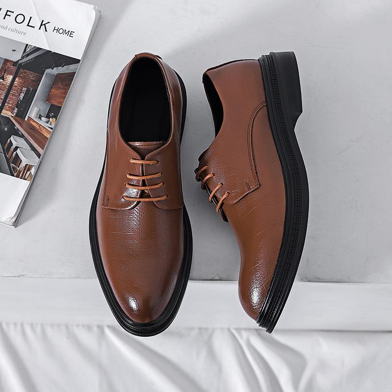 Four Seasons Leather Shoes Men s Business Dress Suit Wedding Groom Shoes British Casual Large Size Platform Men s Shoes 46 коричневий
Four Seasons Leather Shoes Men s Business Dress Suit Wedding Groom Shoes British Casual Large Size Platform Men s Shoes 46 коричневий