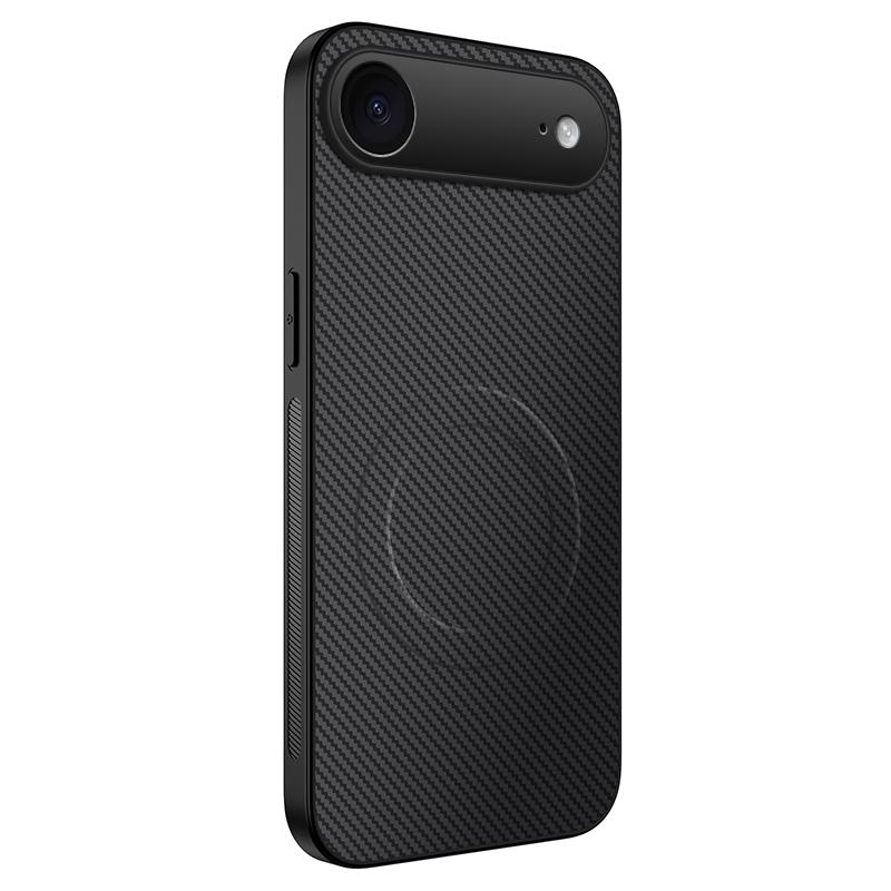 For iPhone 17 Air Case Compatible with MagSafe WANLONFENG TQ Series Carbon Fiber Texture PC TPU Phone Cover Black
For iPhone 17 Air Case Compatible with MagSafe WANLONFENG TQ Series Carbon Fiber Texture PC TPU Phone Cover Black