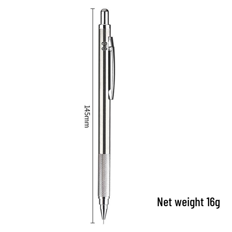 Механический карандаш из нержавеющей стали - Варианты от 0,3 до 2,0 мм
Механический карандаш из нержавеющей стали - Варианты от 0,3 до 2,0 мм
