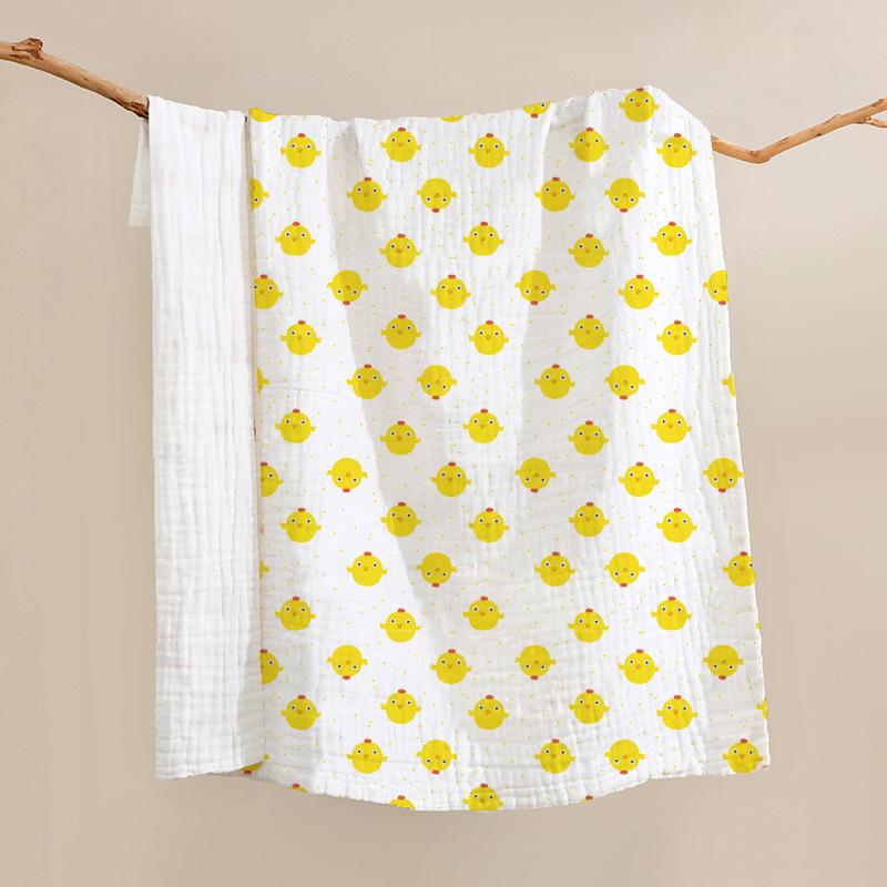 High-Density Six-Layer Newborn Cotton Gauze Towel & Blanket 110*110cm
High-Density Six-Layer Newborn Cotton Gauze Towel & Blanket 110*110cm