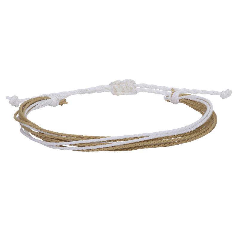 Vlen Multistrand Bracelet for Women Handmade Waxed Cord Waterproof Boho Jewelry Friendship Bracelet Daily Wear Gift for Her
Vlen Multistrand Bracelet for Women Handmade Waxed Cord Waterproof Boho Jewelry Friendship Bracelet Daily Wear Gift for Her