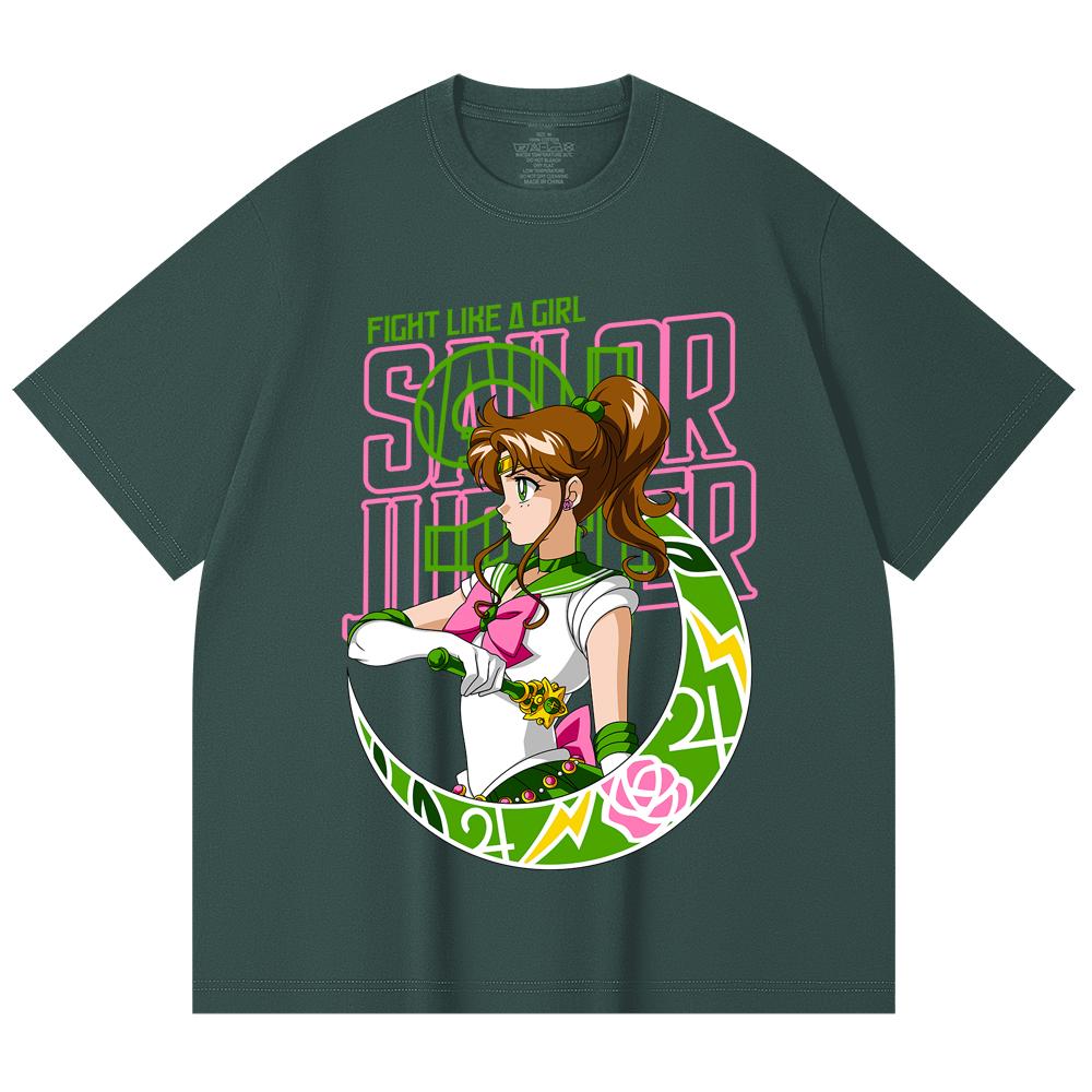 230 Gsm 100% Cotton Sailor Moon V7 Jupiter Print Unisex Heavy Cotton T Shirt S оливковий колір
230 Gsm 100% Cotton Sailor Moon V7 Jupiter Print Unisex Heavy Cotton T Shirt S оливковий колір