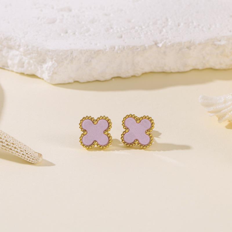 Titanium Steel Clover 13MM Stud Earrings, Stainless Steel Fadeless, Minimalist Versatile High-end Lucky Style
Titanium Steel Clover 13MM Stud Earrings, Stainless Steel Fadeless, Minimalist Versatile High-end Lucky Style