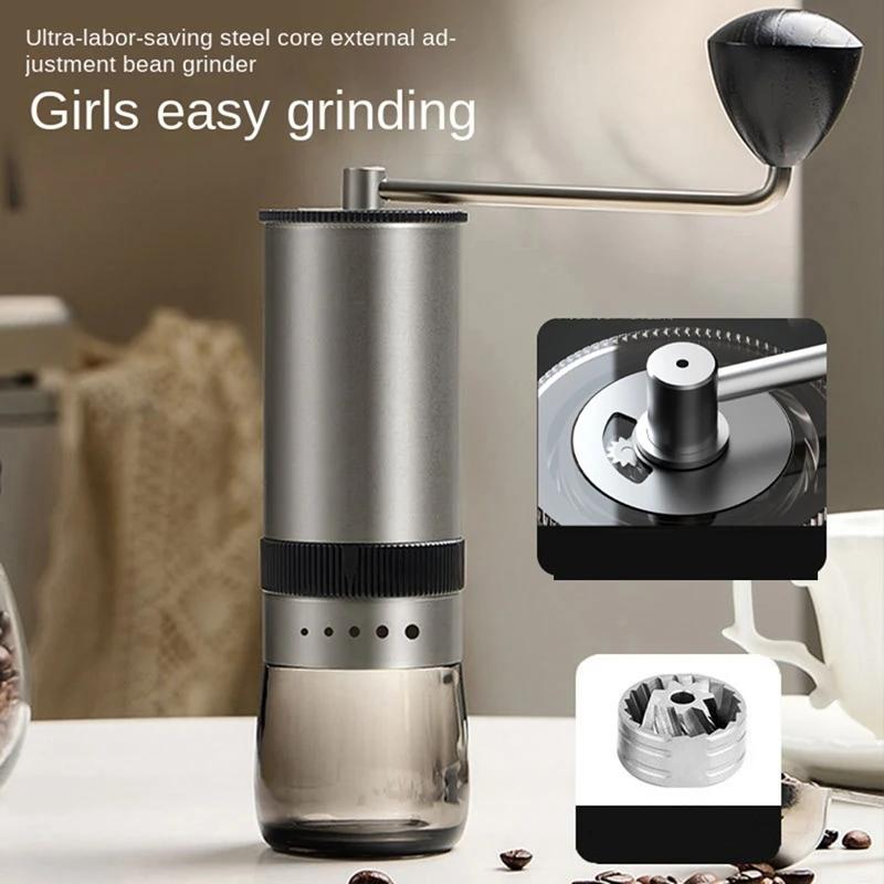 Hand Coffee Mill Grinder Portable Manual Coffee Grinder Manual Grinder Removable Hand Burr Grinder Coffee Machine none
Hand Coffee Mill Grinder Portable Manual Coffee Grinder Manual Grinder Removable Hand Burr Grinder Coffee Machine none