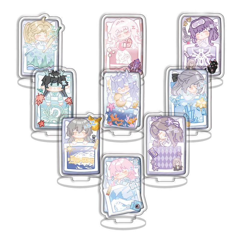 Mezzanine, Milk Tea, Acrylic Small Standing Card, Ornament Game Merchandise Nine-Piece Set 6Cm 60mm*3PCS
Mezzanine, Milk Tea, Acrylic Small Standing Card, Ornament Game Merchandise Nine-Piece Set 6Cm 60mm*3PCS