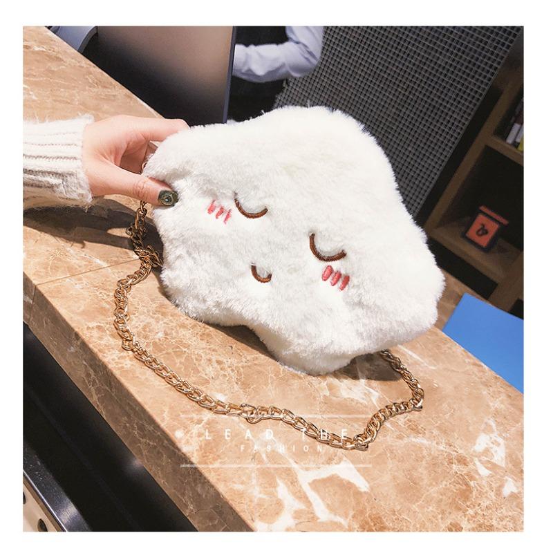 Women s bag bag women s new cute plush bag shoulder bag messenger bag білий
Women s bag bag women s new cute plush bag shoulder bag messenger bag білий