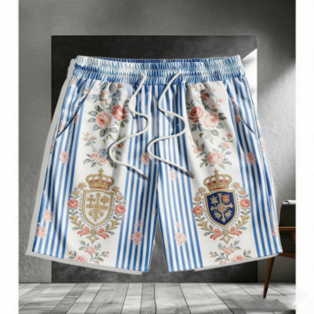 Summer Striped Badge Pattern Shorts Men s Street Fashion 3D Printed Men s and Women s Trendy Casual Outdoor Sports Shorts XXS
Summer Striped Badge Pattern Shorts Men s Street Fashion 3D Printed Men s and Women s Trendy Casual Outdoor Sports Shorts XXS