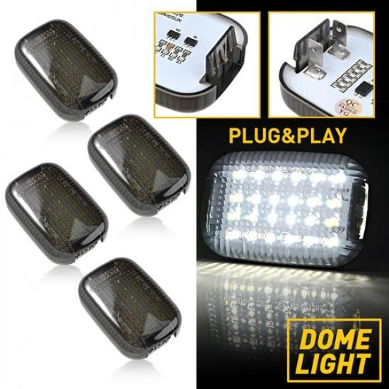 4PCS LED Interior Map Dome Light Fits 15-24 Ford Transit 150/250/350/350 HD Van
4PCS LED Interior Map Dome Light Fits 15-24 Ford Transit 150/250/350/350 HD Van